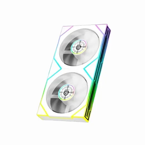 Karnage Sunbeam 240 ARGB Single Frame White Cabinet Fan